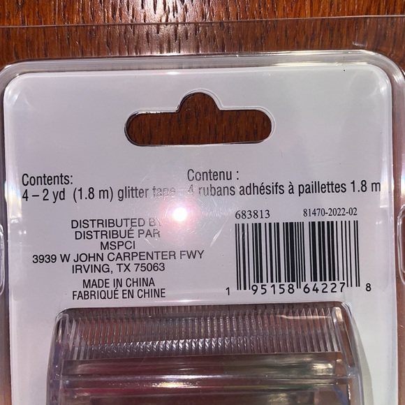 Recollections glitter neon crafting tape - Picture 2 of 3